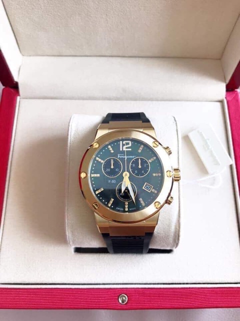 Đồng hồ nam nữ SAL.VATORE FER.RAGAMO F-80 Chrono Unisex Watch