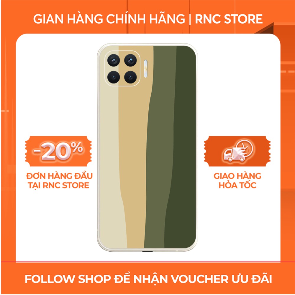Ốp lưng OPPO A54/A16/A94/A93/F17 Pro/....dẻo cạnh vuông bảo vệ camera hình Cầu vồng