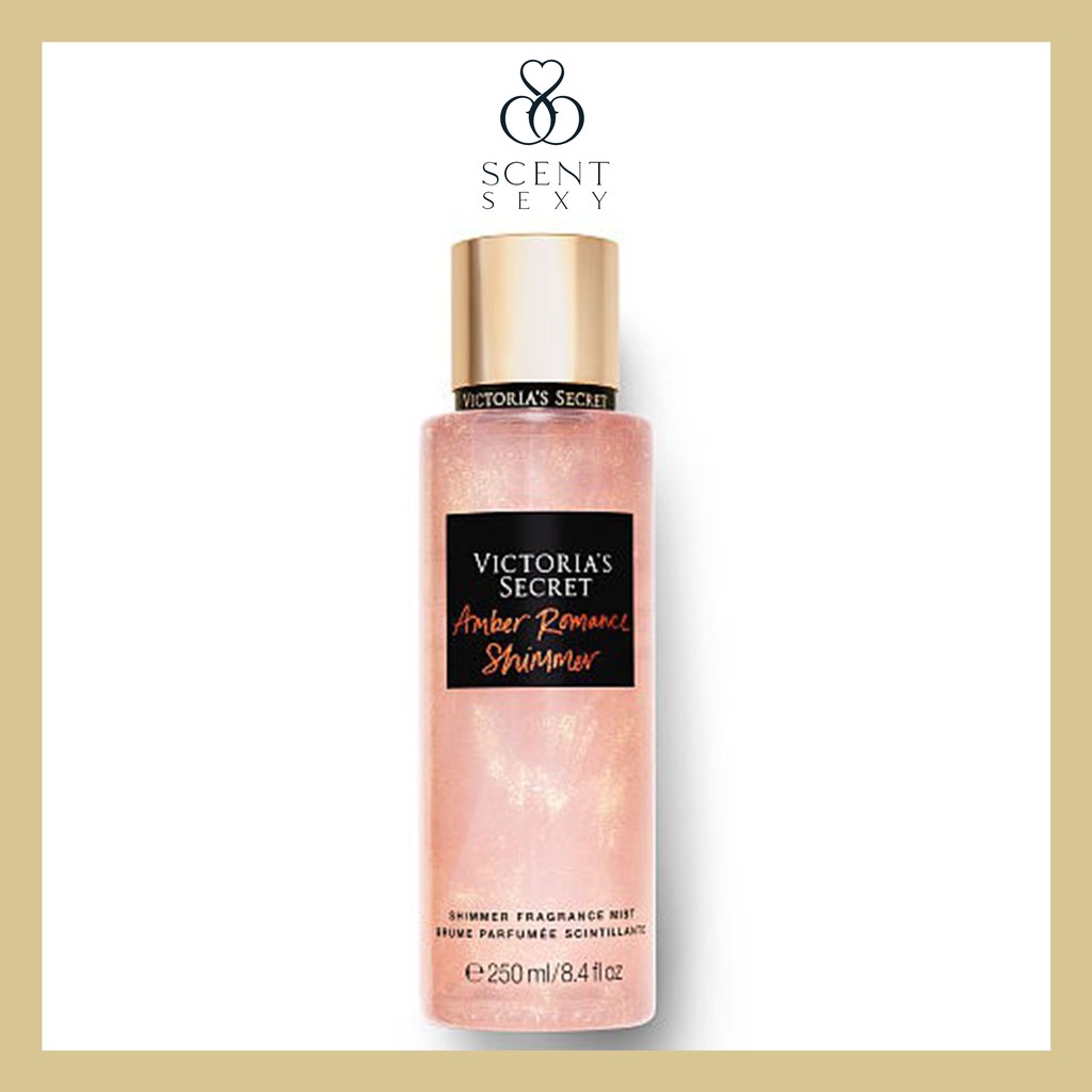 Xịt thơm có nhũ Victoria's Secret Shimmer - Amber Romance ( 250mL )