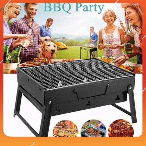 Bếp Nướng Than Hoa BBQ Ngoài Trời Hình Vuông - Hình Tròn Cao Cấp - T2K Shop