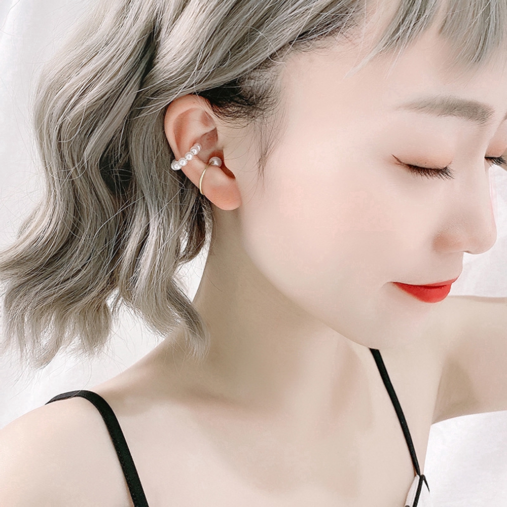 Set 3 khuyên tai ngọc trai nhân tạo thời trang