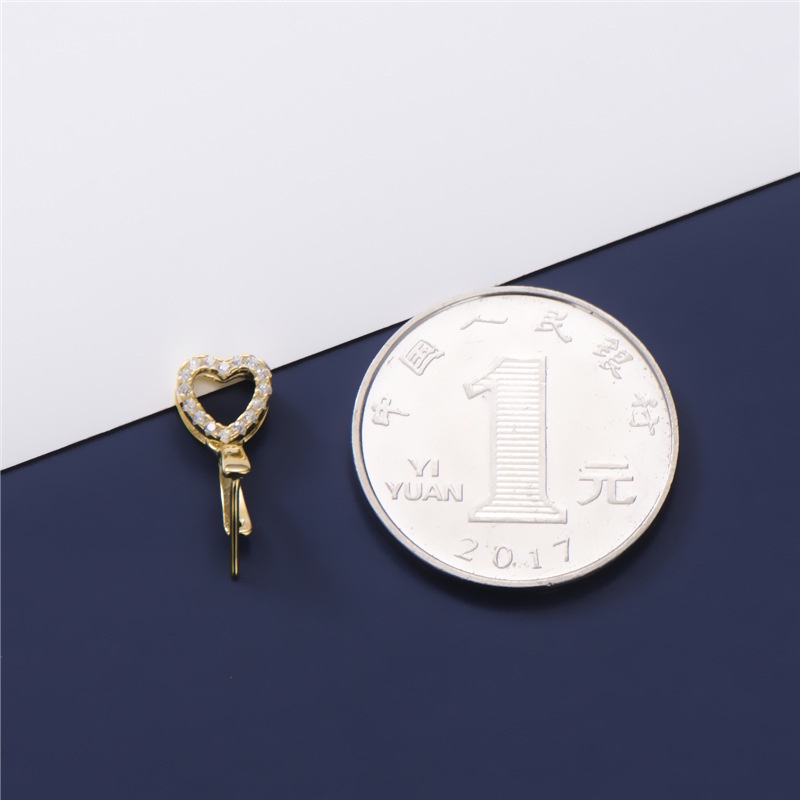 Mặt Dây Chuyền Bạc S925 Hình Hoa Hướng Dương Đính Đá Ngọc Bích Cài Khóa DIY