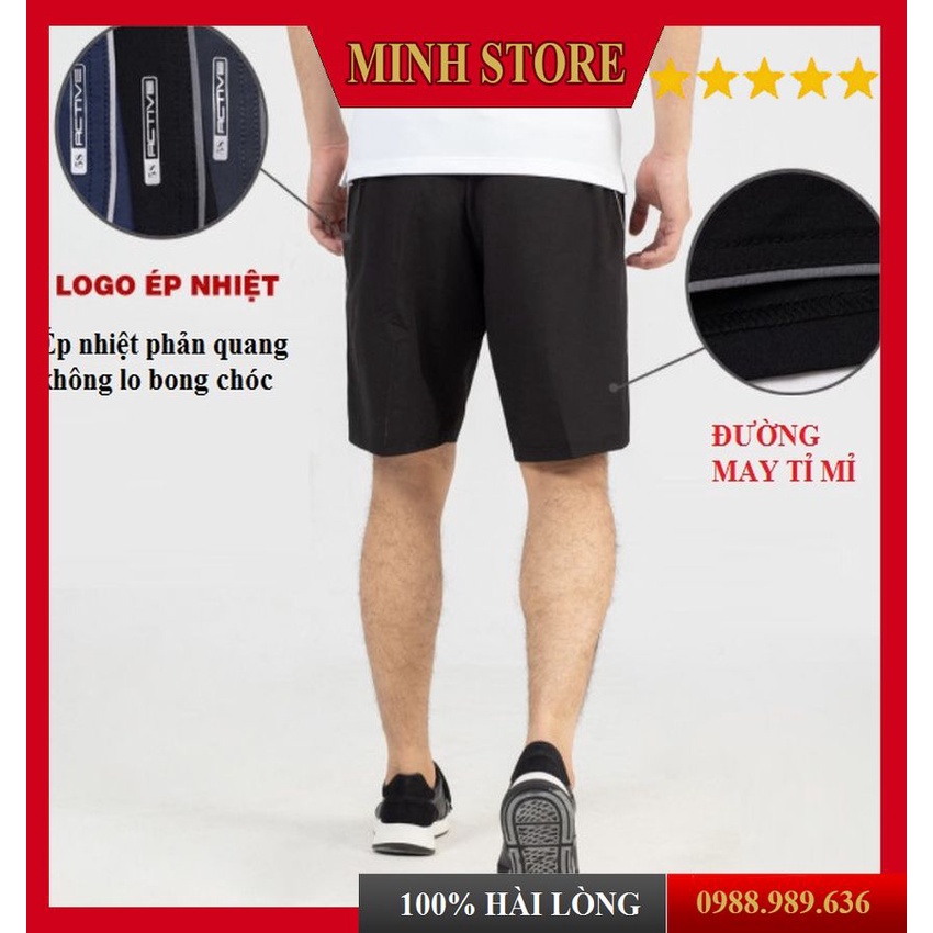 Quần Đùi Nam mặc nhà 5S Vải Gió Quần thể Thao Short Nam Chun Mềm Mại - MINHSTORE