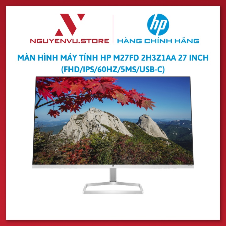 Màn hình máy tính HP M27FD 2H3Z1AA 27 Inch (FHD/IPS/60Hz/5ms/Usb-C) - Hàng chính hãng | BigBuy360 - bigbuy360.vn