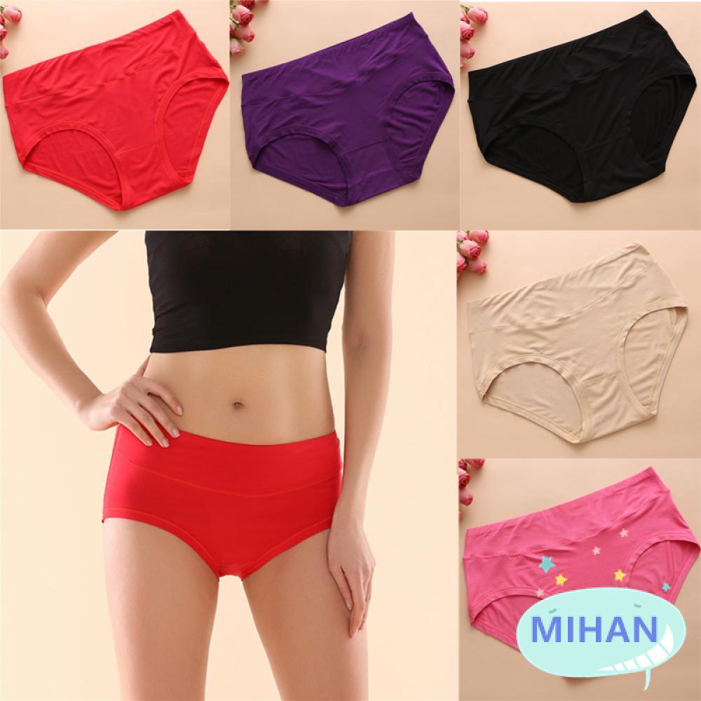 (Hàng Mới Về) Quần Lót Không Đường May Mềm Mại Chống Vi Khuẩn Mihan1 Dành Cho Nữ