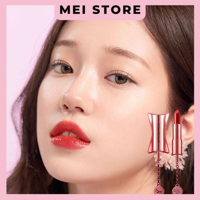 Son Lì MOLVSENLIN Dưỡng Môi Màu Nhung Mịn Bền Màu Lâu Trôi