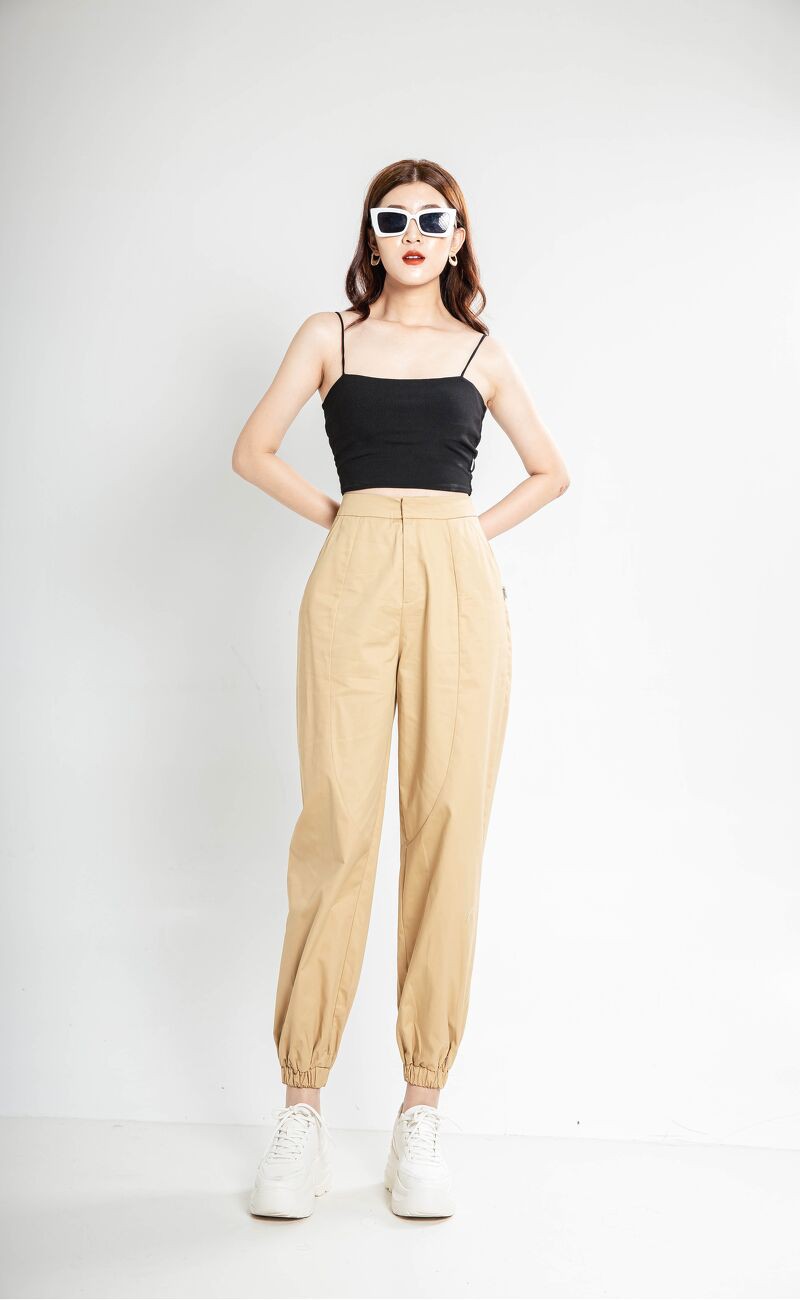 CCHAT Quần baggy gió chun gấu | BigBuy360 - bigbuy360.vn