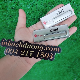 Bảng tên nhân viên nhôm cho nhà trẻ - In Bạch Dương