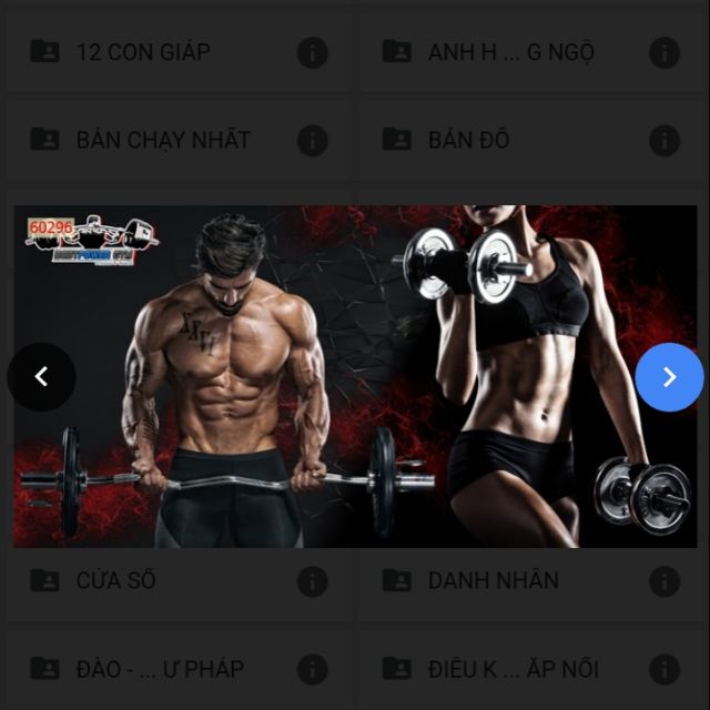 Tranh 3D dán trang trí phòng Gym