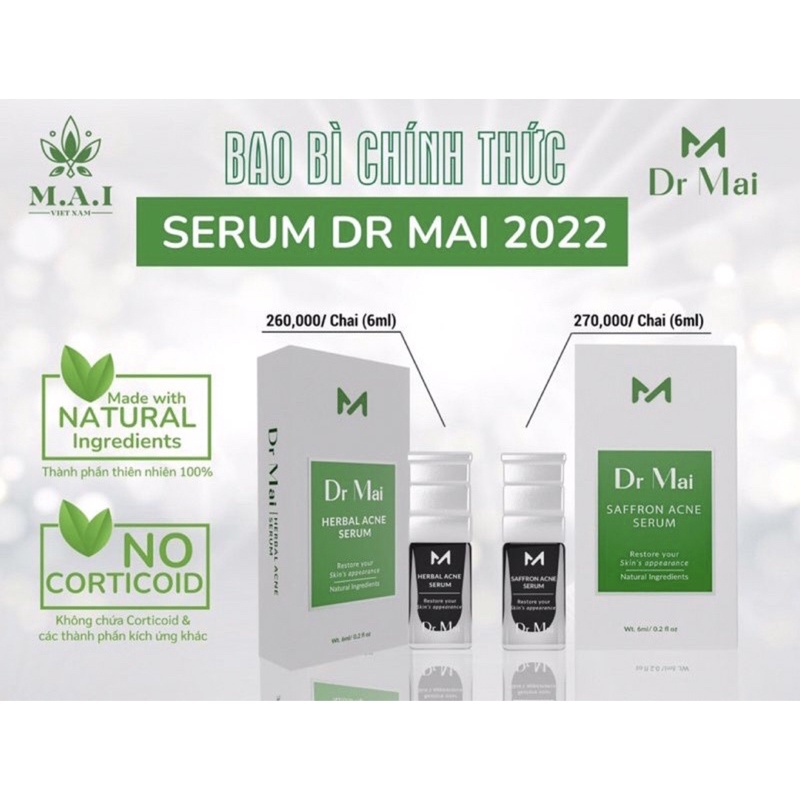 Dr Mai ủ mụn chính hãng