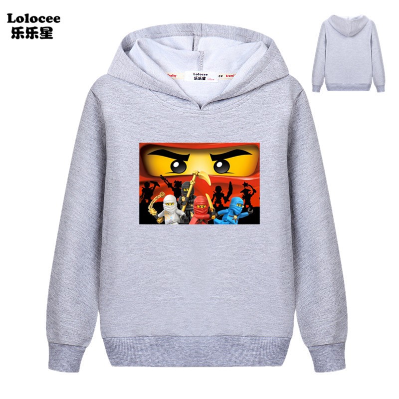 Áo Hoodie Phong Cách Ninjago Thời Trang Cho Bé Trai