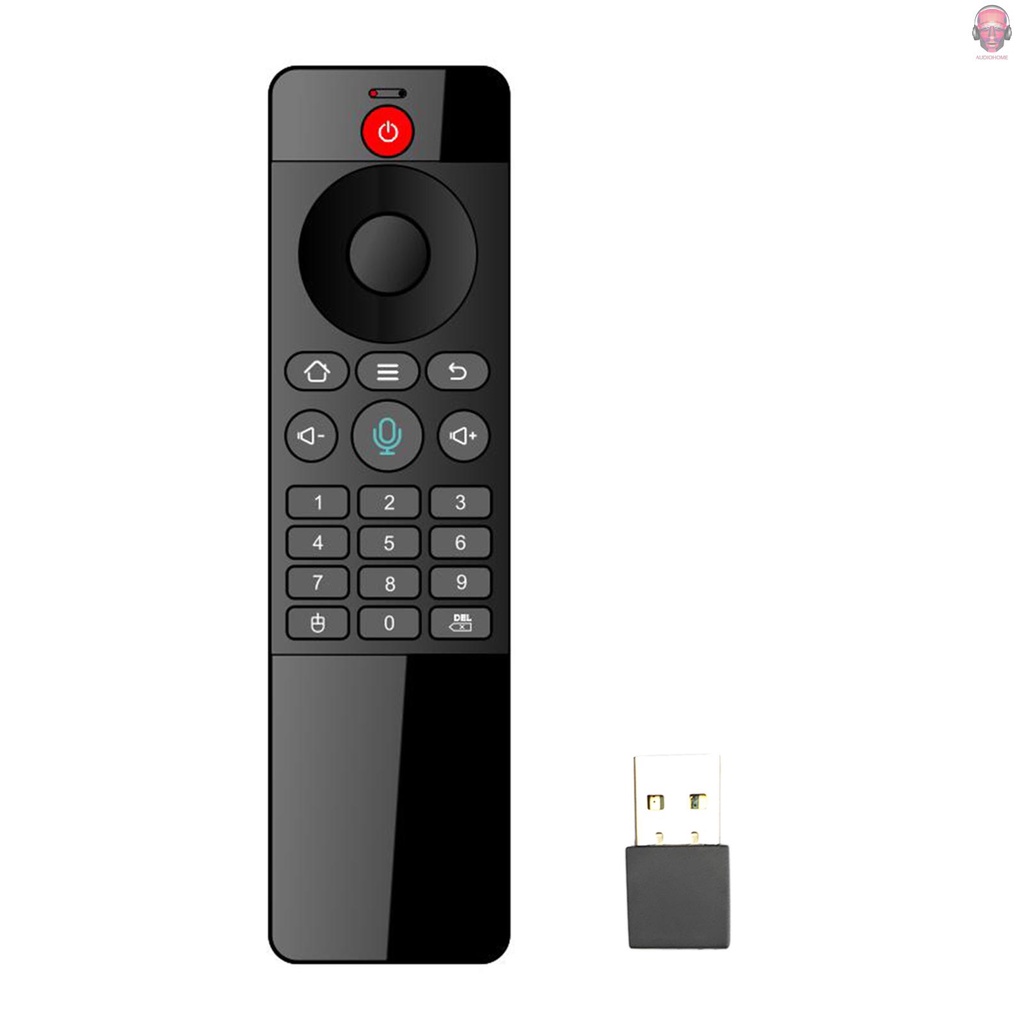 Thiết Bị Điều Khiển Từ Xa TZ06 2.4G Mini USB Không Dây Kèm Đầu Vào Âm Thanh Cho Android TV Box HTPC Mini PC