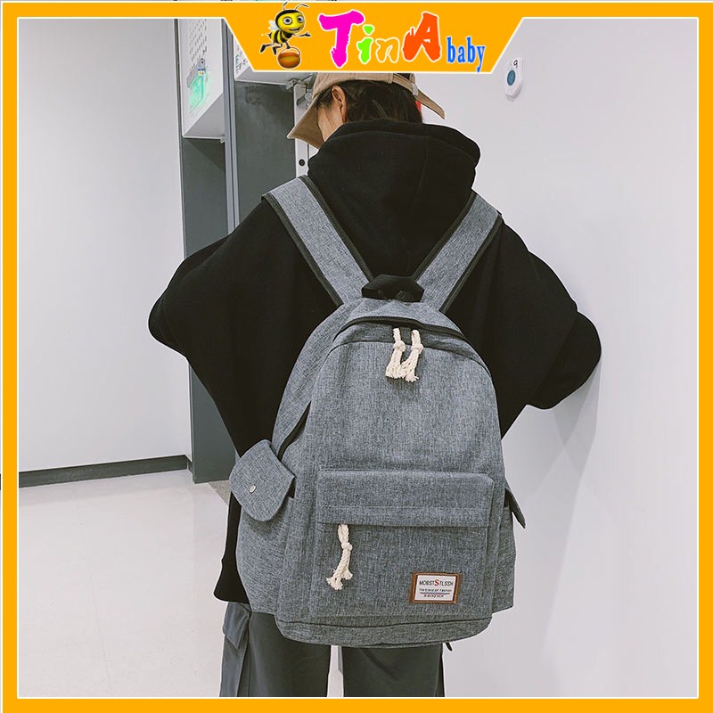 Balo thời trang Hàn Quốc dành cho nam nữ cá tính siêu nhẹ đi học đi chơi đi du lịch E144