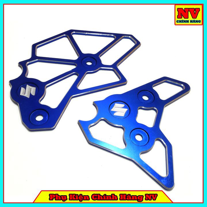 Ốp Hông Raider Satria, Che Pen Đạp Nhôm CNC Nguyên Khối