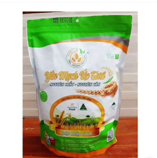 1 kg yến mạch tươi của úc