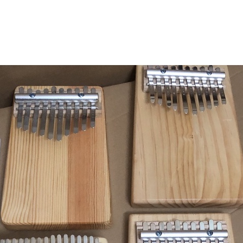 Đàn Kalimba 10 Phím Gỗ Đỏ Tròn Chữ Cao Cấp WOIM - 185 KL (Thumb Piano)