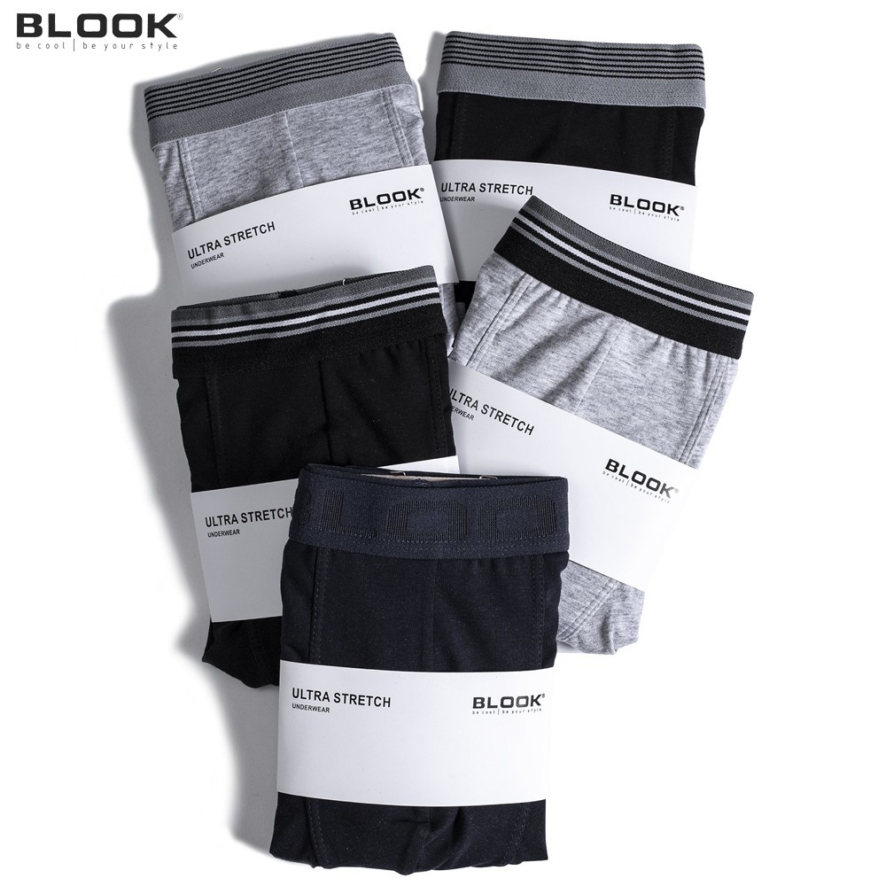 Quần lót boxer Nam cao cấp BLOOK vải cotton thoáng khí,co giãn 4 chiều siêu mát ôm trọn cơ thể 79178(HÌNH THẬT )