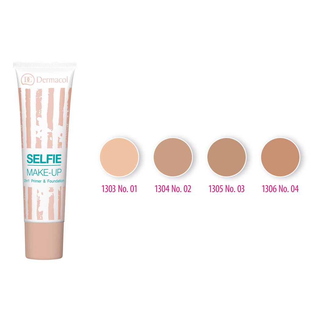 Kem nền và kem lót 2 trong 1 dành cho selfie Dermacol Selfie make-up 25ml | BigBuy360 - bigbuy360.vn