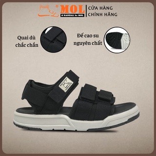 Giày Sandal MOL Nam Nữ Chính Hãng Quai Ngang Bản To Mã MS1804