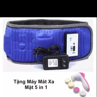 Đai masage đánh tan mỡ bụng tặng masage mặt