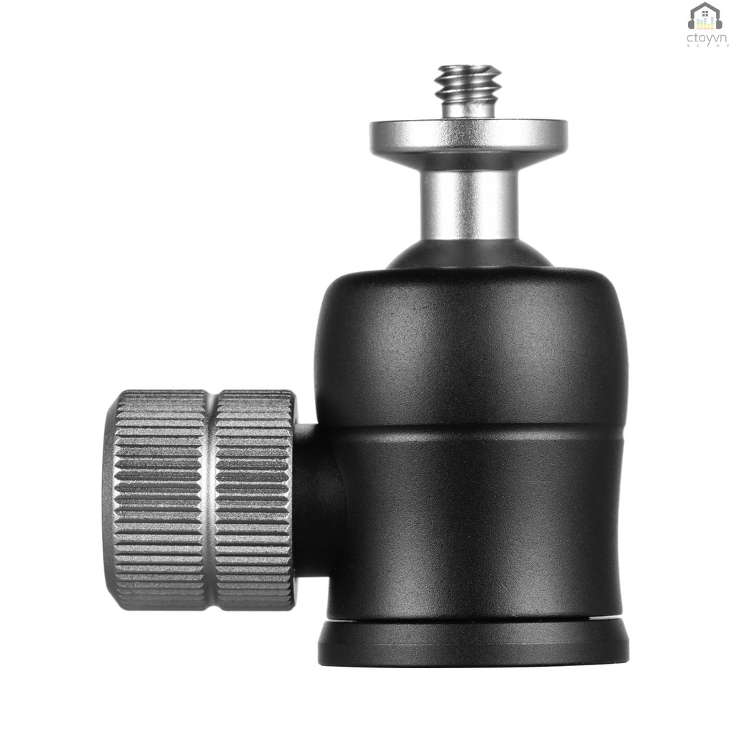 Đầu Bi Andoer MT-04 Xoay 360 Độ Với Ốc Vít 1 / 4 Cho Máy Ảnh DSLR Đứng