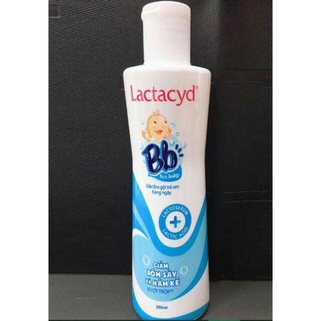 Sữa tắm Lactacyd BB dành cho trẻ sơ sinh (chai 250ml)