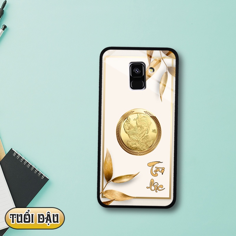 Ốp kính 3D 12 con giáp Samsung Galaxy A8 PLUS 2018
