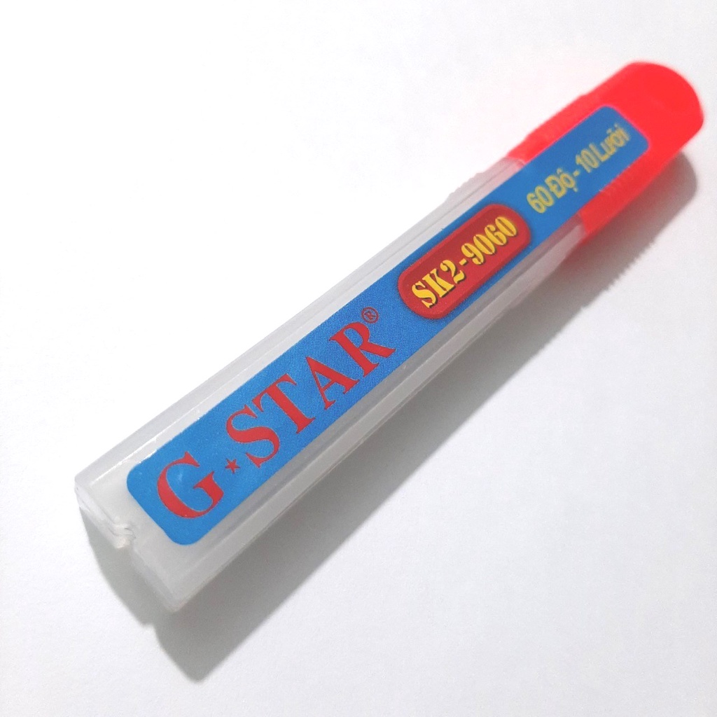 Hộp 10 cái lưỡi dao thép SK2 30 độ/ 60 độ