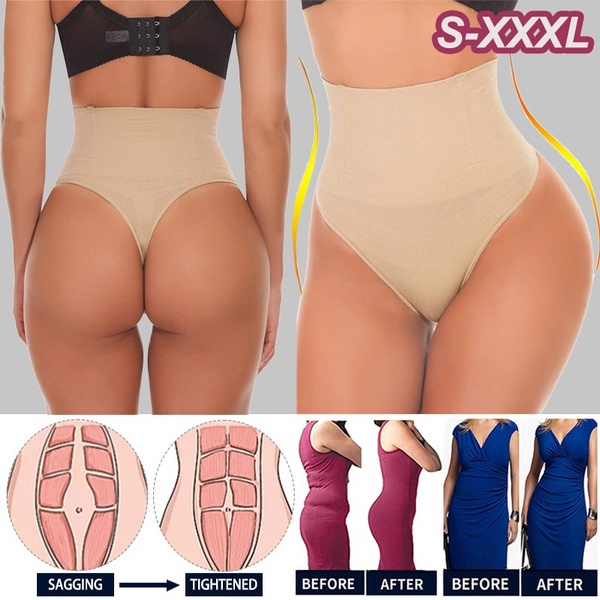 Quần Lót Lưng Cao Không Đường May Tạo Dáng Cơ Thể Thon Gọn Có Kích Thước Ngoại Cỡ 35-65KG Dành Cho Nữ