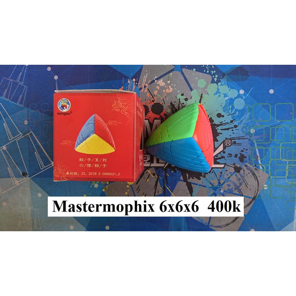 Biến thể Rubik. Sengso Mastermophix 6x6x6 Cực Khó