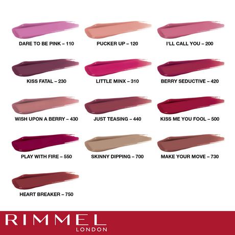 Rimmel London - Son Hai Đầu Rimmel London Provocalips 16HR Kiss Proof Lip Colour