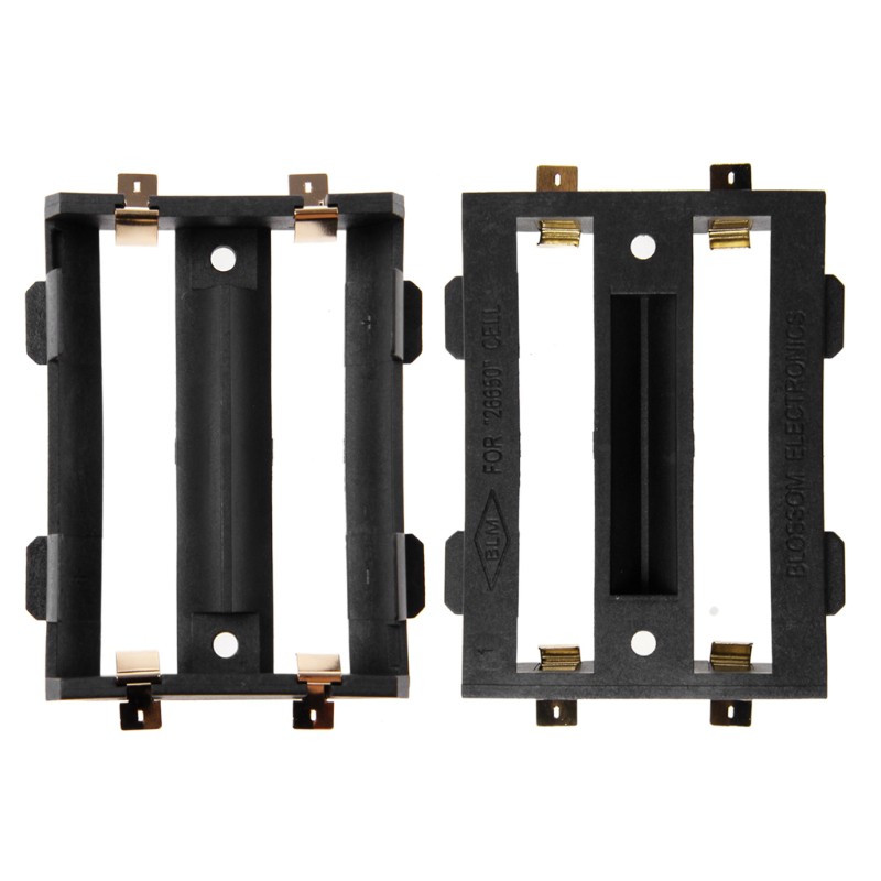 Khay Đựng Pin 2x 26650 3.7v Sạc Lại 4 Chấu Tiện Dụng
