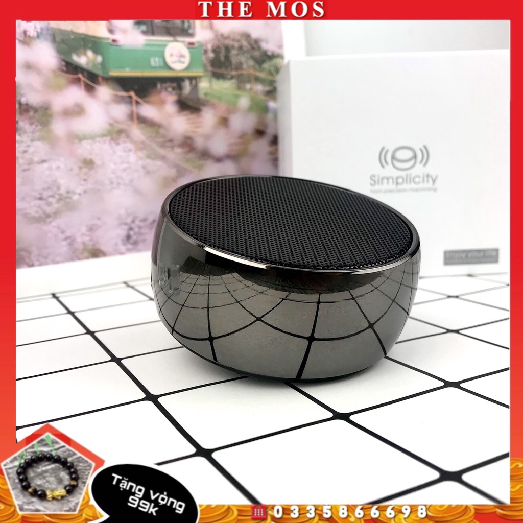 (SIÊU RẺ )LOA BLUETOOTH CẦM TAY MINI BS01 ĐA NĂNG VỎ NHÔM CAO CẤP ÂM BASS CỰC HAY SANG TRỌNG NHỎ GỌN CẮM THẺ NHỚ