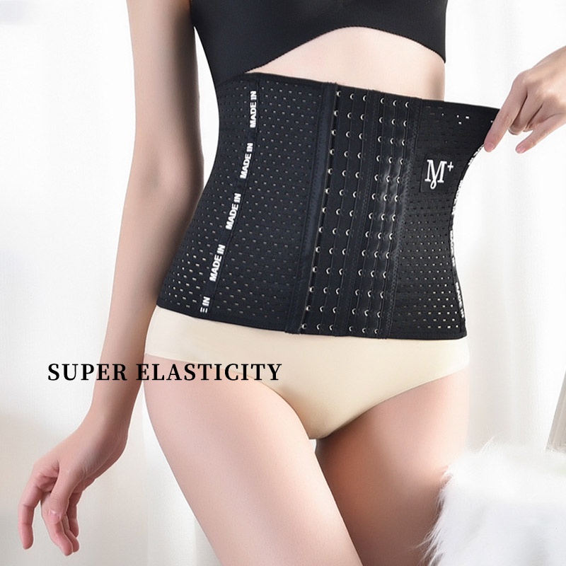 [Hàng mới về] Đai nịt bụng định hình cơ thể thon gọn thoáng khí có thể điều chỉnh kích thước cho phụ nữ sau sinh