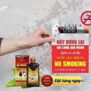 thuốc cai thuốc lá thuốc lào NO SMOKING