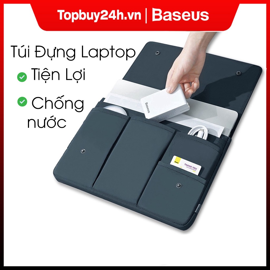 Túi Đựng Laptop Baseus Tiện Lợi Dành Cho Macbook Air Pro 13 14 15 16 Inch