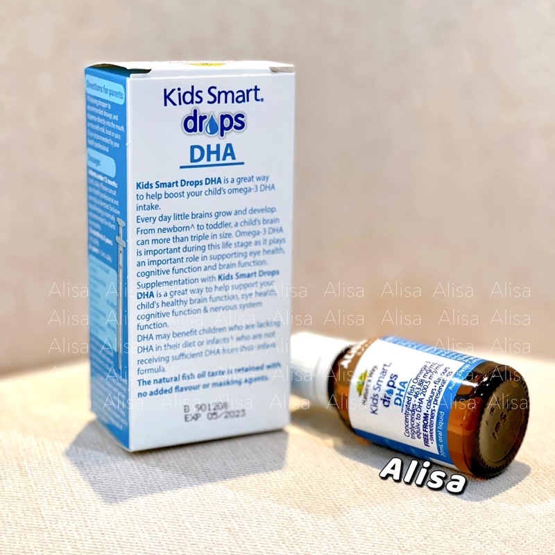 Nature’s Way Kids Smart Drops DHA - Tăng Cường Phát Triển Não Bộ ( Chai 20ml ) - ALISA