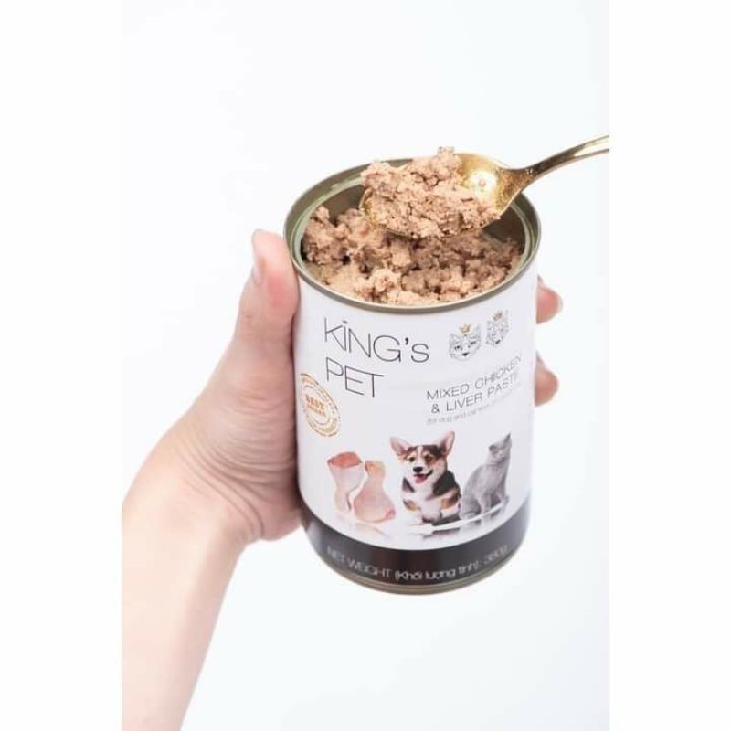 Pate King's pet cho chó và mèo 380g