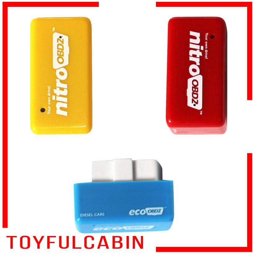 [Toyfulcabin] Hộp Điều Chỉnh Nguồn Xe Hơi Benzine / Peter / Gas OBD2