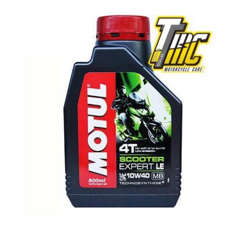 Nhớt MOTUL xe tay ga Scooter Expert LE 10W40 800ml