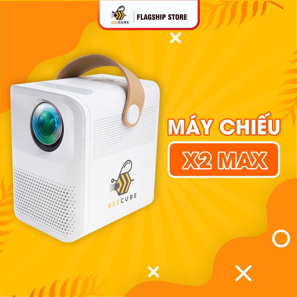 Máy Chiếu Mini Beecube X2 Max Độ Phân Giải Full HD - Bảo Hành Chính Hãng 12 Tháng -Hỗ Trợ 4K