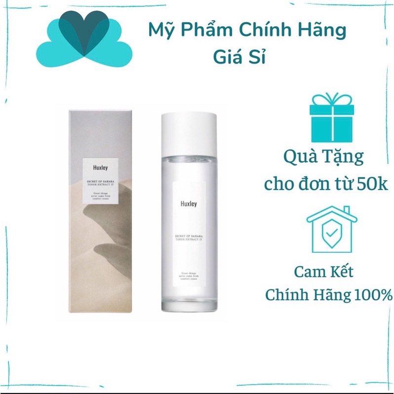 Toner Huxley Chiết Xuất Xương Rồng 120ml