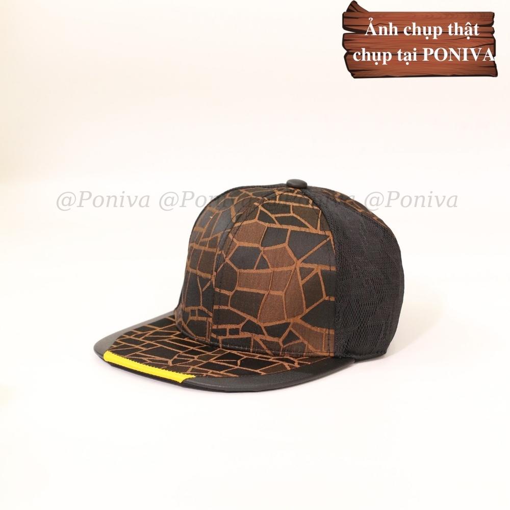Mũ lưỡi trai ❤️ Nón kết HIPHOP phối khối màu form unisex HH01 phong cách Ulzzang Thời trang PONIVA siêu hot
