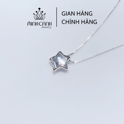 Dây Chuyền Bạc Ngôi Sao Phồng May Mắn Loại Trơn - Minh Canh Jewelry
