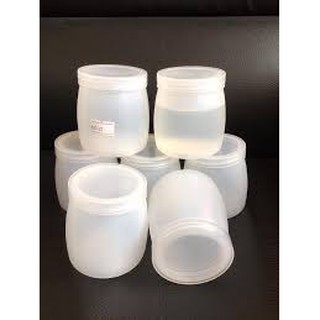 Combo 10 hũ sữa chua nhựa 160ml