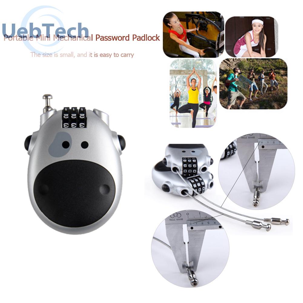Khóa Mật Khẩu Chống Trộm Họa Tiết Hoạt Hình Dành Cho Xe Đạp