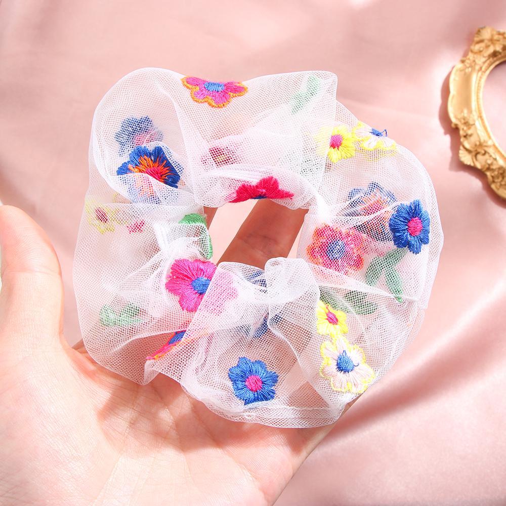 Băng Đô Cài Tóc Lưới Trong Suốt Co Giãn