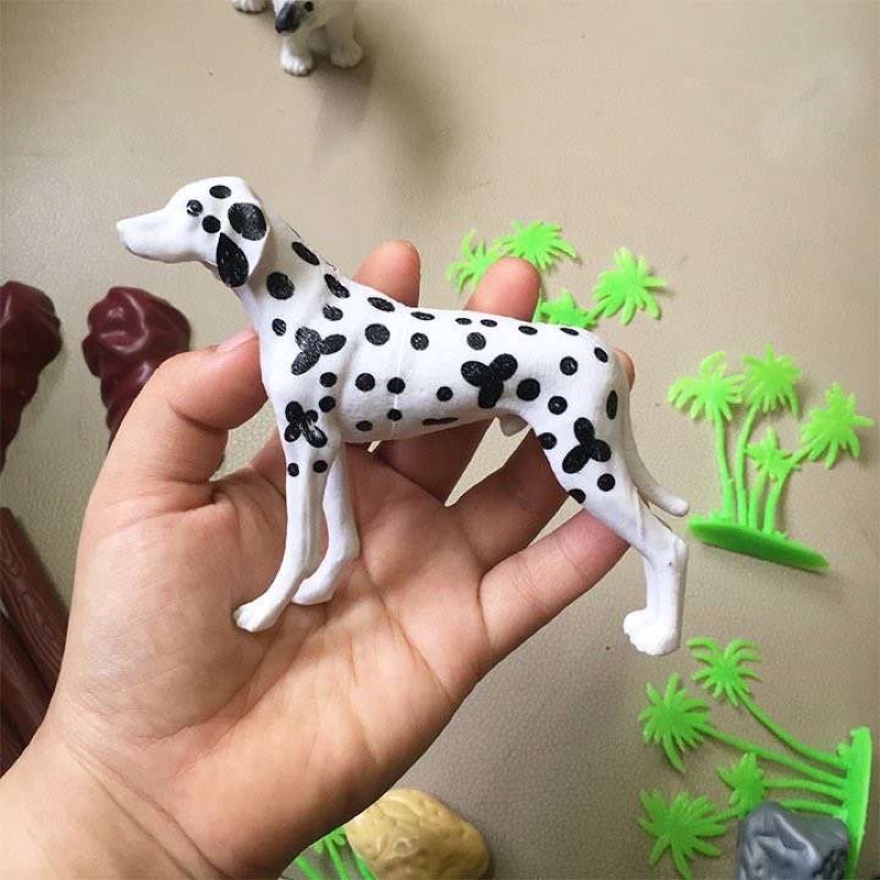 Hộp động vật 58 chi tiết Subeokiss Đồ chơi mô hình con vật cho bé