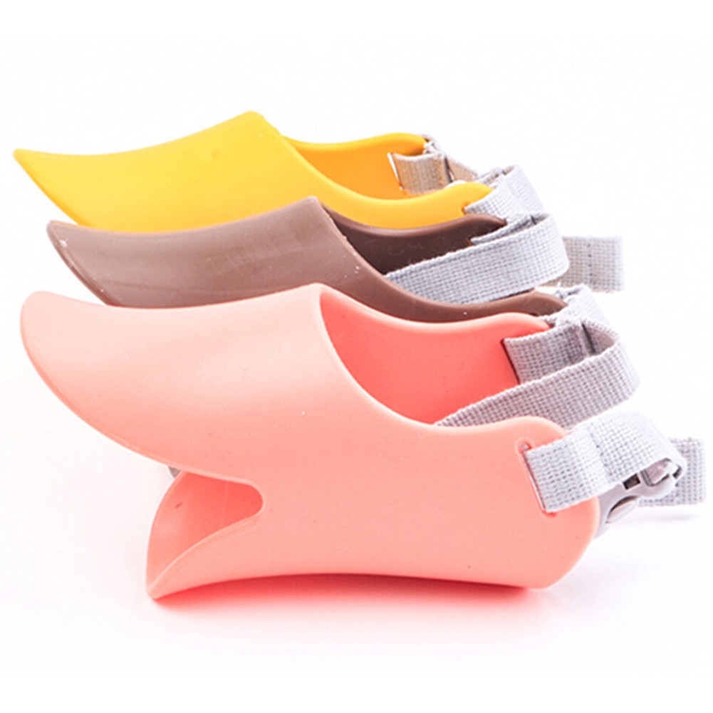 Nắp silicone rọ mõm hình mỏ vịt cho cún cưng
