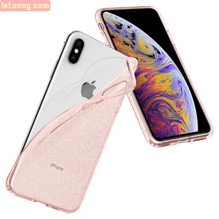 Ốp lưng iPhone Xs Max Spigen Liquid Crystal Glitter kim tuyến